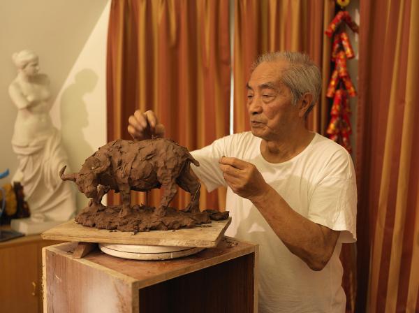 新中国美术70年｜汪观清《庆祝上海解放》