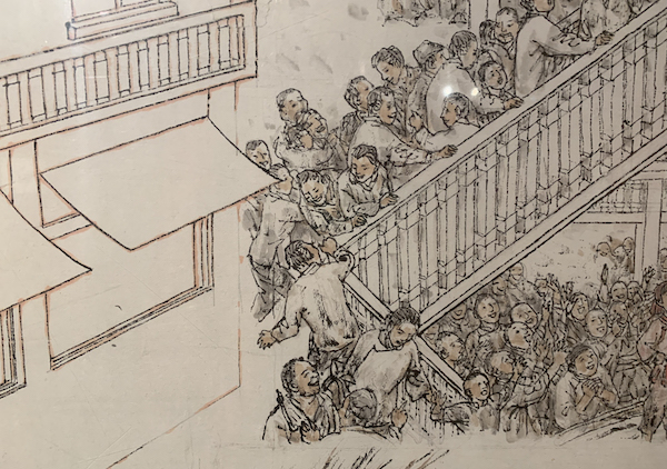 新中国美术70年｜汪观清《庆祝上海解放》